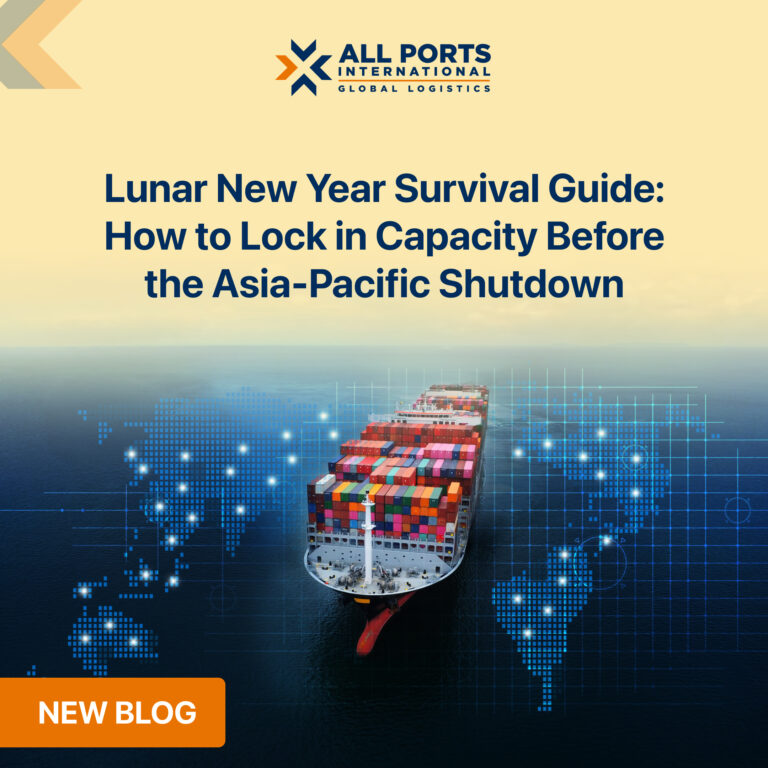 Lunar New Year Survival Guide: How to Lock in Capacity Before the Asia-Pacific Shutdown