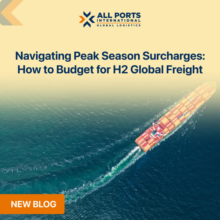 Navigating Peak Season Surcharges: How to Budget for H2 Global Freight