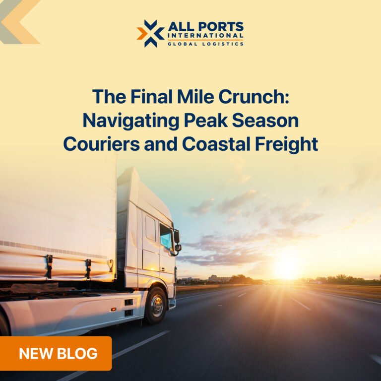 The Final Mile Crunch: Navigating Peak Season Couriers and Coastal Freight