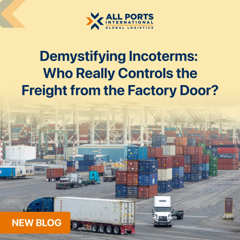Demystifying Incoterms: Who Really Controls the Freight from the Factory Door?